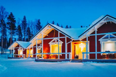 Santa Claus Holiday Village Rovaniemi, Finland © Shutterstock