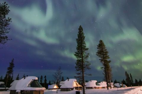 Aurora Cabins, Northern Lights Village Saariselka, Finland © Northern Lights Village