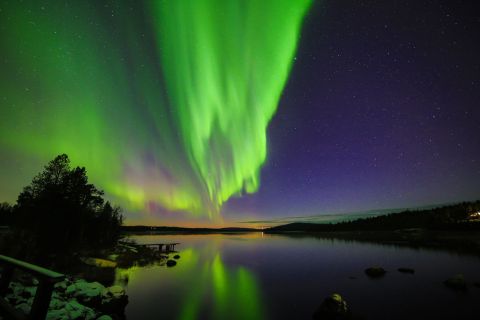 Lake Inari, Finland © Northern Lights Village