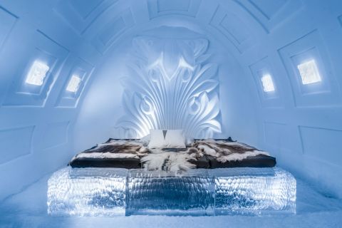 Icehotel Art Suite, Sweden © Asaf Kliger/Icehotel